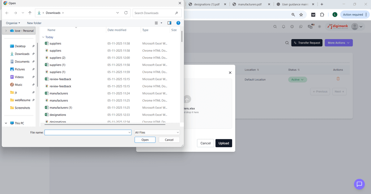 Document Upload