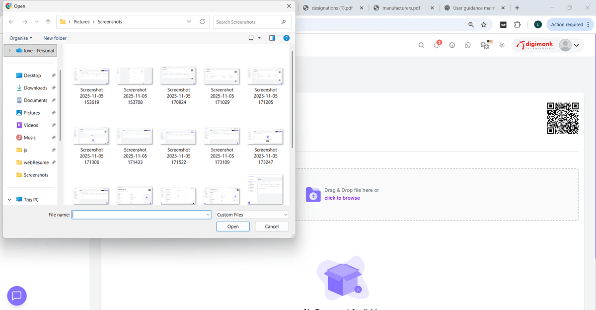 Upload Document