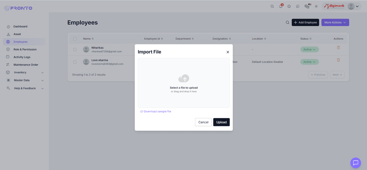 Import File
